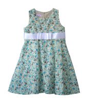 Детска лятна рокля за момиче на ситни цветенца 